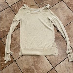 Lauren Conrad Bow Shirt Like New XS